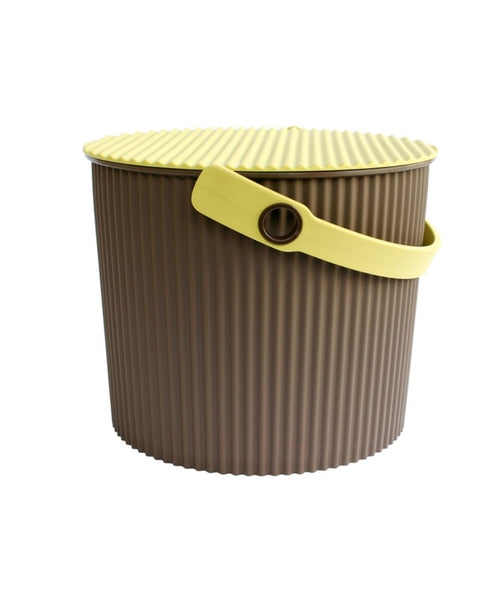 Hachiman Omnioutil Opbergemmer - S - Bruin/Geel - vtwonen shop