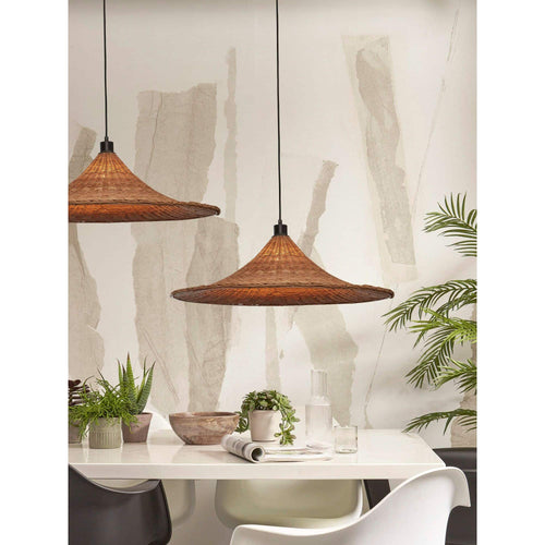 GOOD&MOJO hanglamp Borabora - bruin - Ø40cm - vtwonen shop