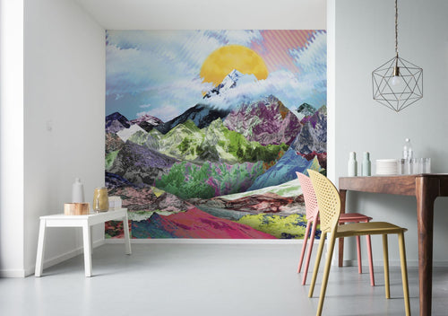 Sanders & Sanders fotobehang landschap multicolor - 300 x 250 cm - 611908 - vtwonen shop