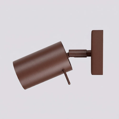 Sollux Lighting Wandlamp RING bruin - 8x16x8cm
