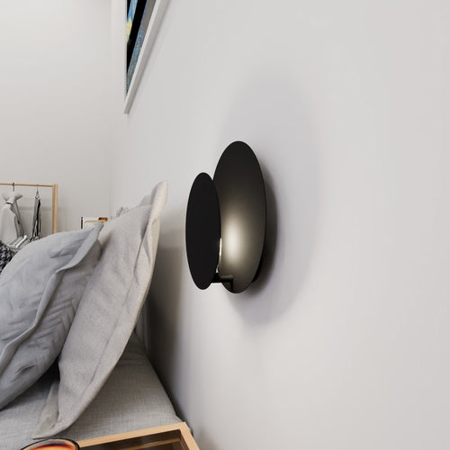Emibig wandlamp Idea - 1 lichts - 8  x 20   cm - zwart