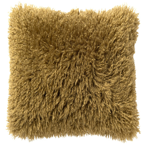 IBBY - kussenhoes 45x45 cm - gerecycled - fluffy - Green Moss - groen