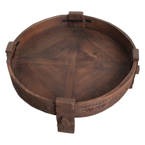 Raw Materials bijzettafel Grinder - bruin - FSC gerecycled hout - vtwonen shop