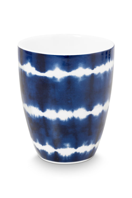 vtwonen - Tie-Dye Mok zonder oor - Serviesset van 4 - 425ml - vtwonen shop