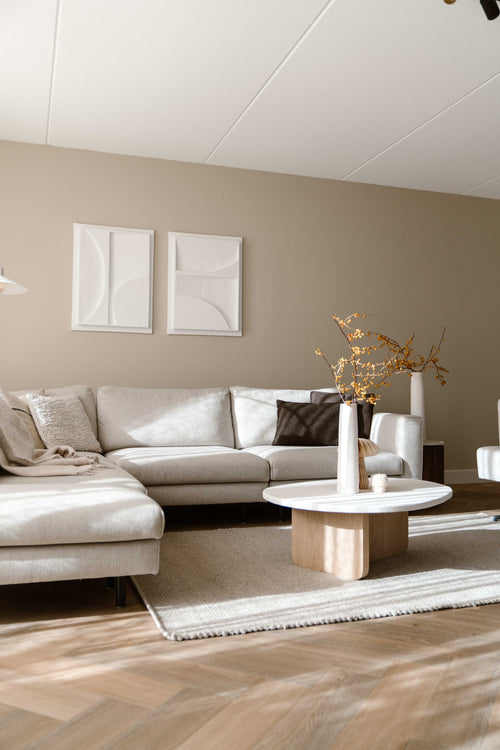 Mrcarpet wollen vloerkleed Gotland - lichtgrijs - 200x290cm (populair)