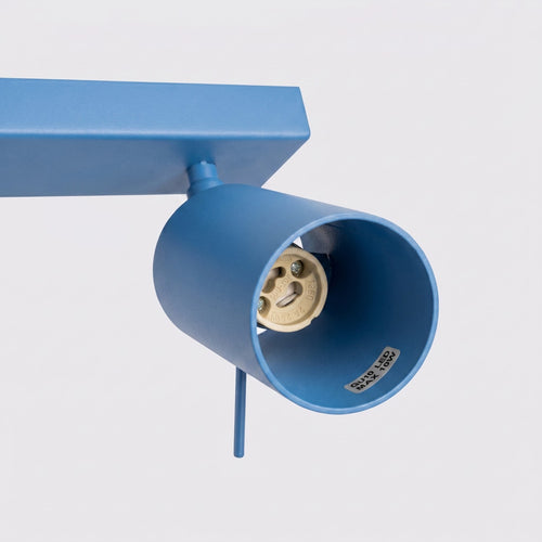 Sollux Lighting Plafondlamp RING 6L azuur - 118x6x16cm