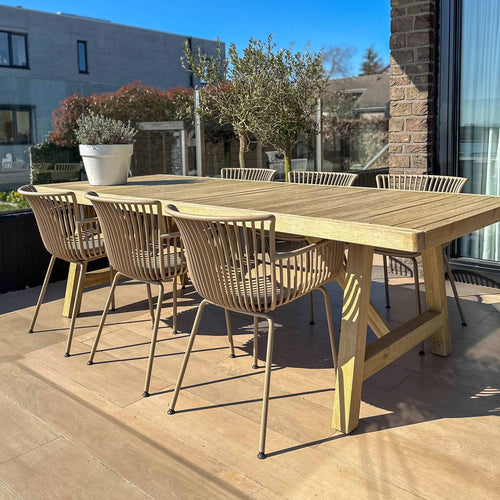 Kick tuinstoel Otis - Beige - vtwonen shop