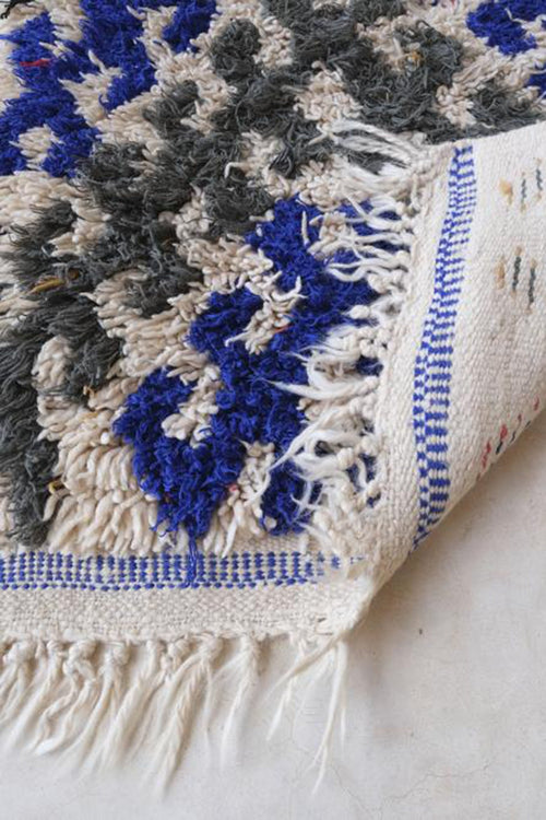 AFK Living vloerkleed Berber - handgemaakt - Wol - 163 x 60 cm - vtwonen shop