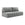 LaMiaSofa 3-zits slaapbank Ostia - chenille stof - grijs - 216x102x79