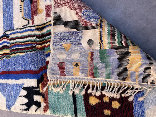 AFK Living vloerkleed Berber - handgemaakt - Wol - 140 cm x 200 cm