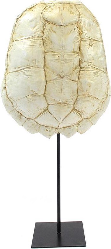 FurniLux Katana Large White - Schildpad - 28x12x57cm - vtwonen shop