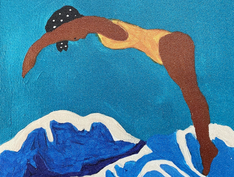 Catchii Placemat women diving