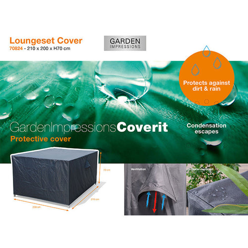 Garden Impressions Loungesethoes 210x200xH70 cm - vtwonen shop
