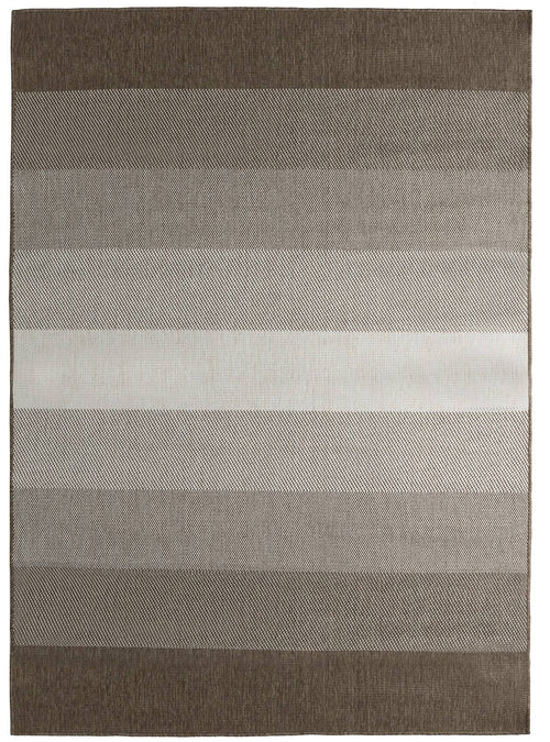 Buitenkleed Boa - Bruin/Wit - dubbelzijdig - EVA Interior - 200 x 290 cm