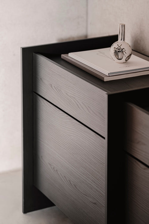 noo.ma HIDO Dressoir - Vulcano Black laminate