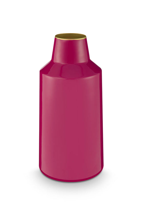 Pip Studio - Deerest Darling Pink - Metalen Vaas - 14x28cm