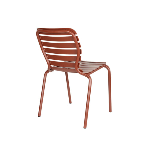Zuiver Vondel Tuinstoel Rood - set van 2