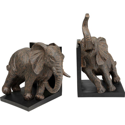Kare Design Boekensteun Elephants 25cm (2/Set) - vtwonen shop