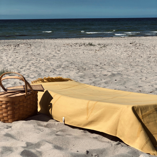 WAY strandlaken - 100 x 220 cm - Soleil