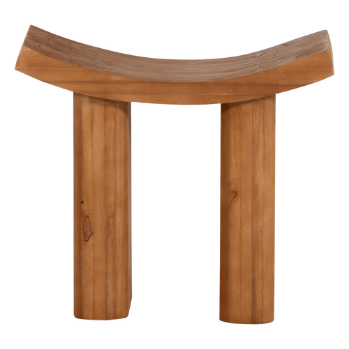 WOOOD kruk Japan - Hout - Naturel - 45x50x25