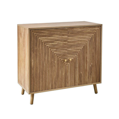 Calicosy - EDEN Dressoir 2 deuren - Licht hout - 75x80x39 cm