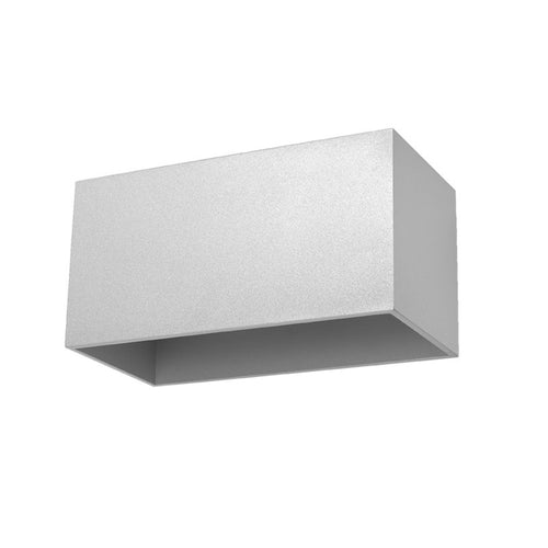 Sollux Lighting Wandlamp QUAD MAXI grijs - 20x12x10cm