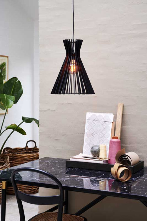 Nordlux Groa Hanglamp - E27 - Zwart