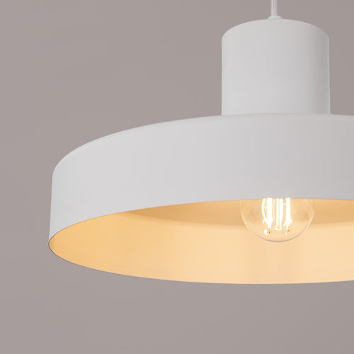 Sollux Lighting Hanglamp BILO biała - 35x35x120cm