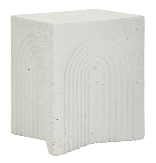 Mauro Ferretti bijzettafel - 40,5x40,5x50,5 cm - wit