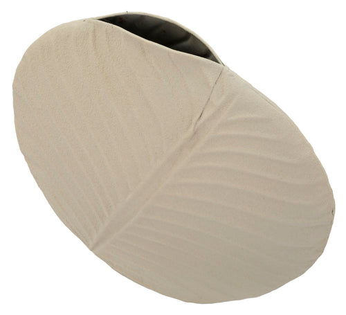 Mauro Ferretti vaas - Ø 32,5x13 cm - creme