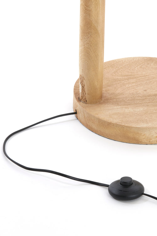 Light & Living vloerlamp XITTA - Ø30x135cm - bruin - vtwonen shop