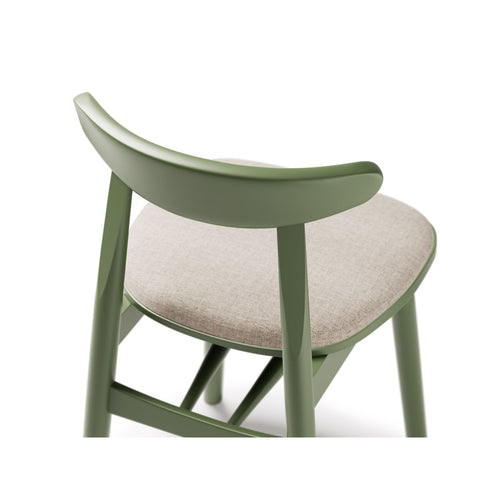 Set van 2 stoelen Bony structurele stof zand - 47x42x80cm