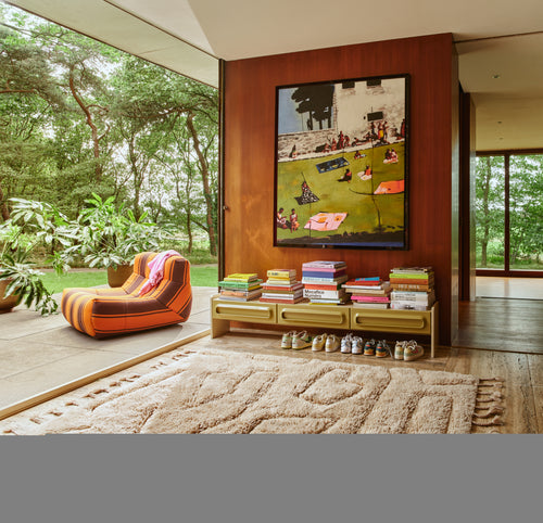 HKLIVING stoel Lazy lounge – retro - vtwonen shop