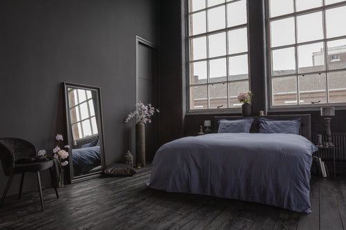 Ten Cate premium - dekbedovertrekset - 140x200/220 - 100% linnen - blauw - vtwonen shop