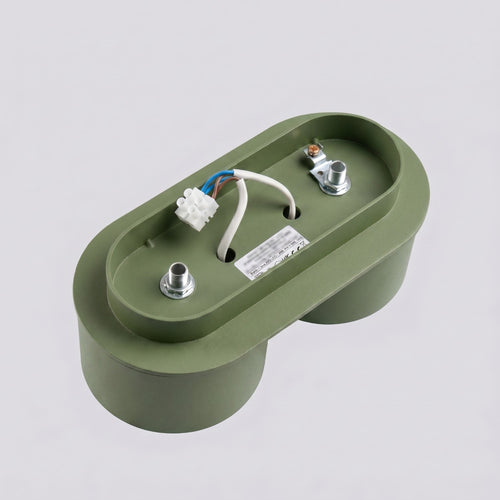 Sollux Lighting Plafondlamp MODO 2 olijfgroen Gx53 - 21x10x8cm