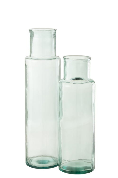 J-Line vaas Cilinder - glas - large - 55 cm hoog