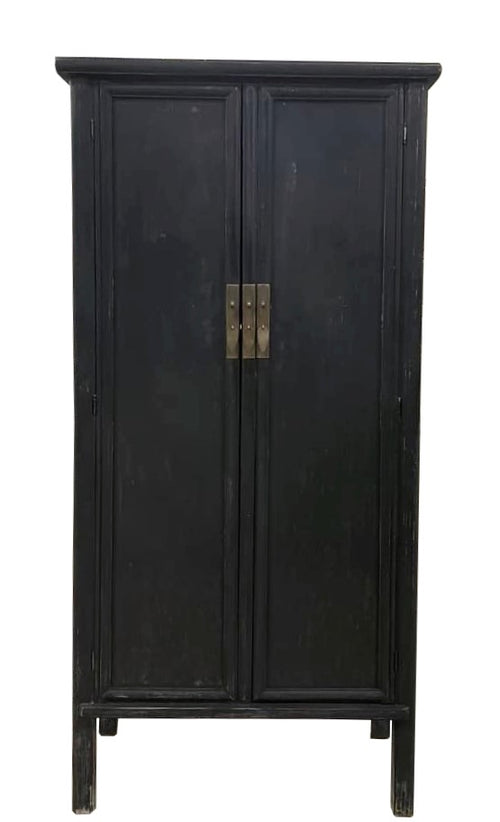 Livingfurn kast Icons Loes - zwart - 45x100x210 - vtwonen shop