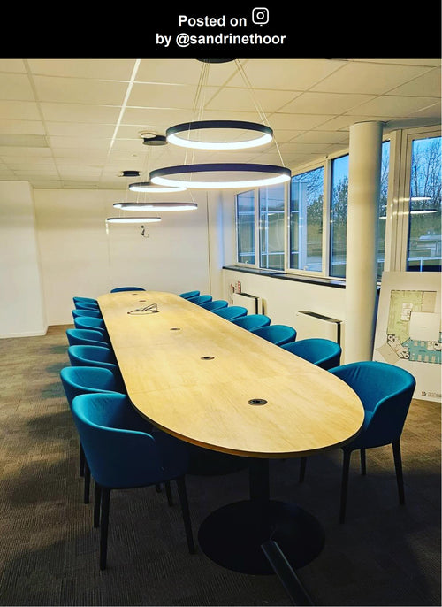 Lucide hanglamp VIDAL - Geïntegreerde LED - Zwart