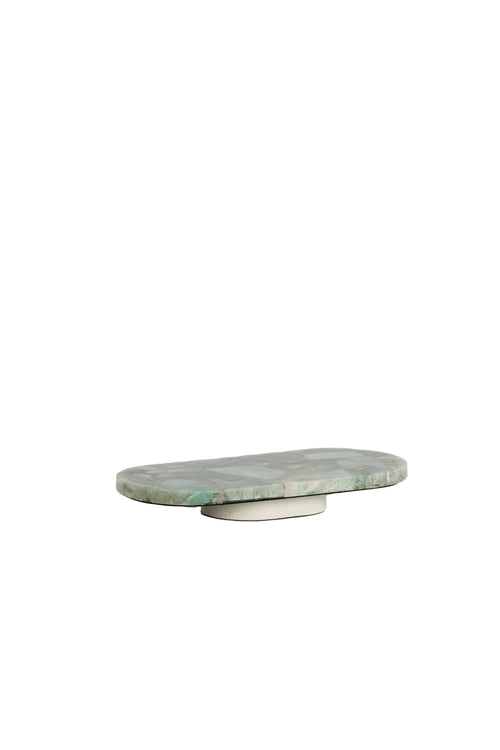 Light & Living schaal BELO - 36x17x4.5cm - groen