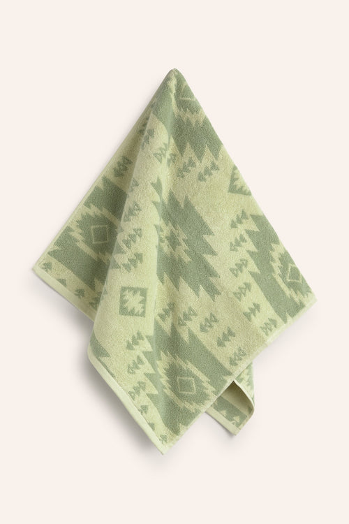 Calma House Badhanddoek Neptuno - Groen - 90x150
