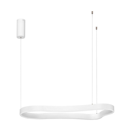 Nova Luce DUSSA Geïntegreerde LED-hanglamp voor plafond, zandwit, Triac dimbaar, 52W, 3045lm, 3000K