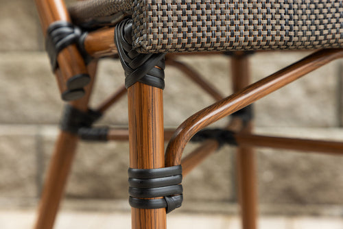 Rebellenclub Bistrostoel Bonn - Set van 2 - Zwart - vtwonen shop