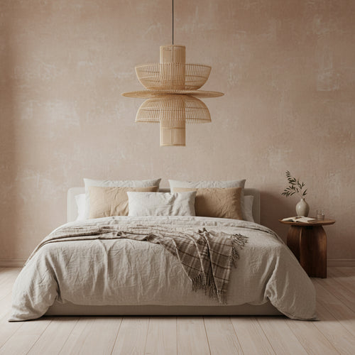 Raw Materials Saturn rotan hanglamp - Ø 65x63 cm