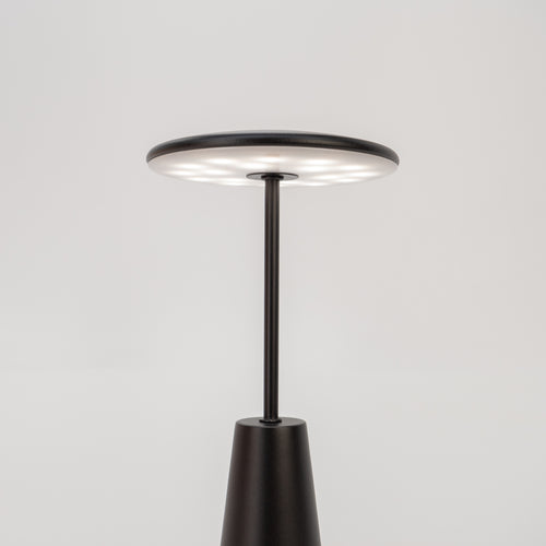 EGLO tafellamp Piccola - draadloos - 28 cm - zwart