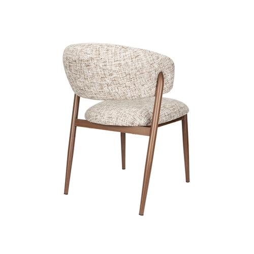Housecraft Living Patti Eetkamerstoelen Gemêleerd Bruin - Set van 2