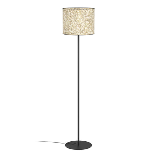 EGLO vloerlamp Butterburn - e27 - 162 cm - zwart/wit/groen