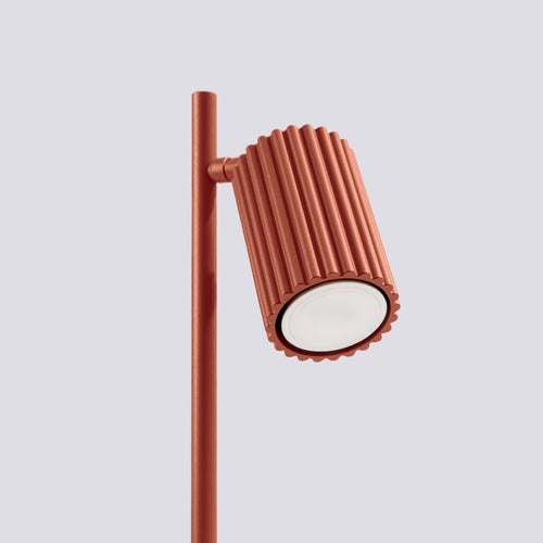 Sollux Lighting Tafellamp KARBON rood oker - 14,5x19,5x43cm