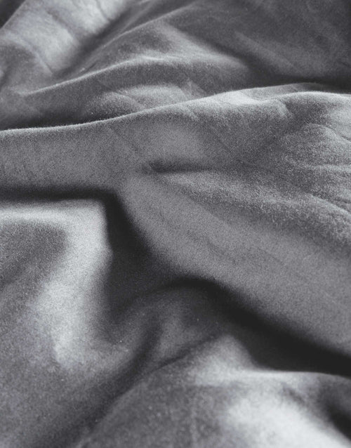 Essenza Minte dekbedovertrek - Lits-Jumeaux - 240x200/220 cm - Global grey