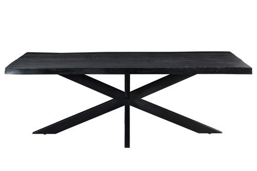 Duverger® eettafel Black Omerta - mangohout - 220cm - vtwonen shop