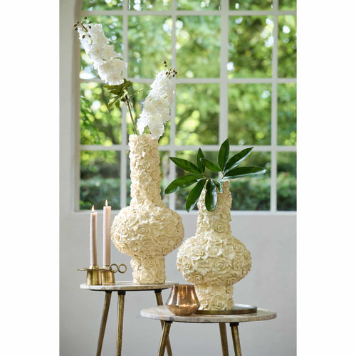 Light & Living vaas Gyula - wit - Ø27.5cm